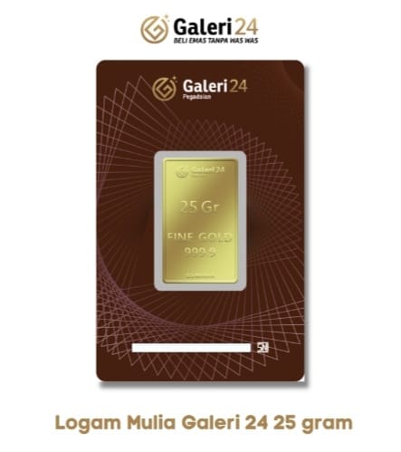 Emas 25 Gram